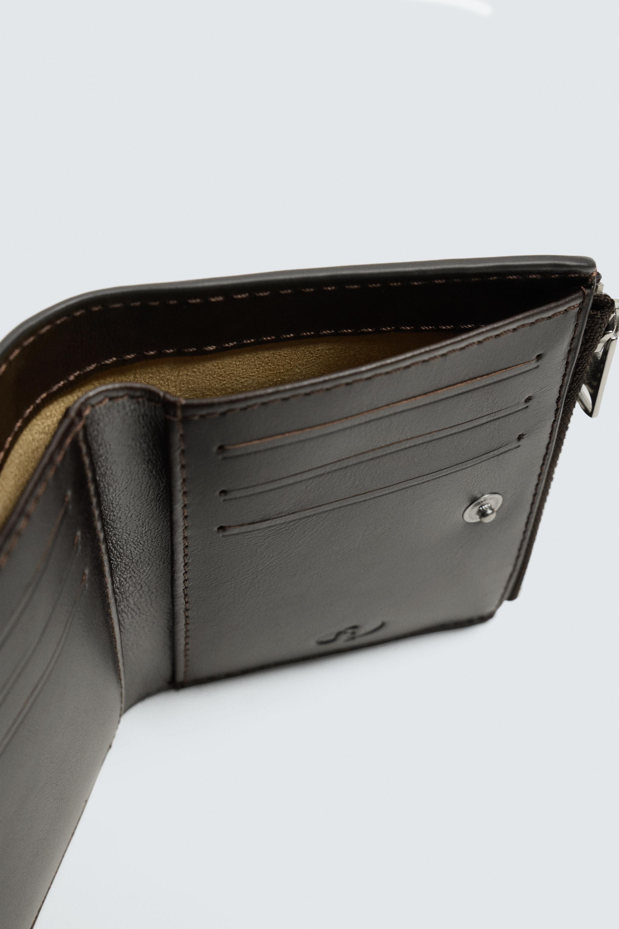 PORTEFEUILLE PORTE-MONNAIE EN CUIR